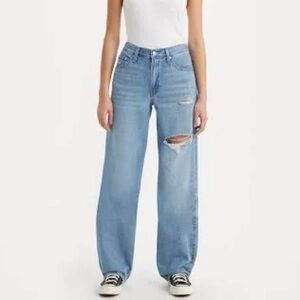 Levis Baggy Dad Jean Blue size 14W